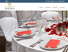 Tablet Screenshot of facilfesta.com.br